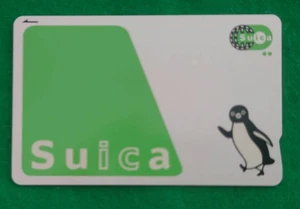 500 Yen Charged New Penguin Suica IC Card Japan Transportation IC Card - Picture 1 of 5