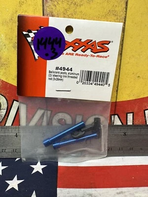 TRAXXAS 4944 BELLCRANK POST & THREADED STEERING LINK for: T-Maxx New USA Shipped - Image 1 of 3