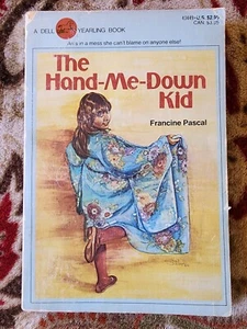 Hand-Me-Down Kid by Francine Pascal (1985) Fifth Dell Printing - Picture 1 of 4