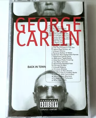 GEORGE CARLIN SEALED STAND UP COMEDY TAPE CASSETTE 1996 ATLANTIC RECORDS - Image 1 of 4