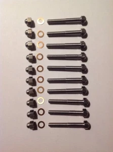 10 Vis, Rondelles, Écrous Pour Lampe Jielde - Picture 1 of 5