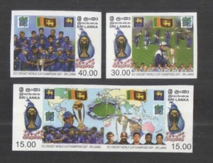 Srilanka 2007 World Cup Cricket Unissued Stamps Proof Interesting Story see desc - Picture 1 of 1