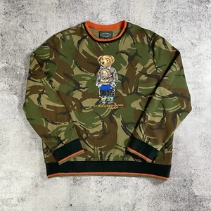 Polo Bear Camo Sweatshirt Polo Country Ralph Lauren Herren XL - Bild 1 von 14