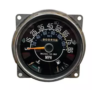 Jeep CJ Speedometer CJ5 CJ7 CJ8 Fuel Temperature Gauge 85 mph Read Ad 90K - Picture 1 of 3