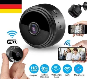 Mini-Kamera 1080P Überwachungskamera Außen WiFi Magnetische Nachtsicht Camera - Bild 1 von 17