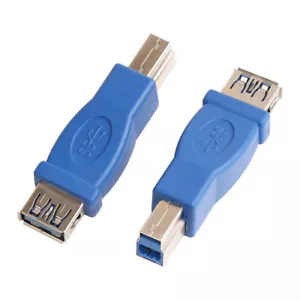 USB 3.0 SuperSpeed 5Gbps Type A Female to B Male Adapter Converter Connector - Picture 1 of 1