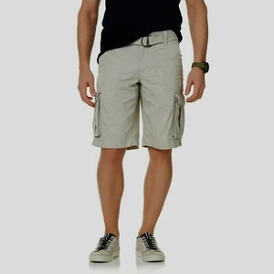 Pantalones Cortos Hombre Gris Carga Mensajero Talla 32 - Imagen 1 de 1