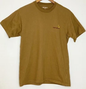 Carhartt T Shirt Adult Mens Size Small Brown Short Sleeve WIP - Bild 1 von 6