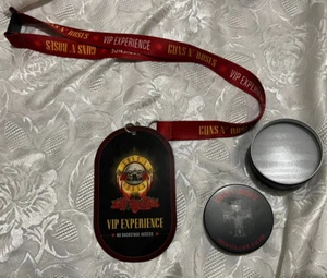 Guns n Roses World Tour 2022 VIP Australia & New Zealand Lanyard & Case - Picture 1 of 10