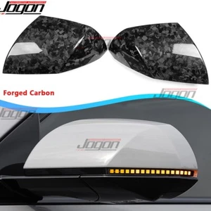 Forged Carbon RearView Mirror Cover Pair For Hyundai Ioniq 5 N 5N SE SEL 2022-25 - Picture 1 of 12