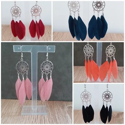 Feather Dream New catcher Earrings Hook - Image 1 of 4