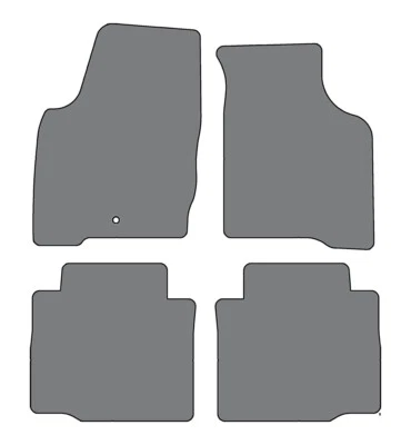 Chevrolet Impala 2006-2013 - 4 alfombrillas personalizadas - negras Foto 1 de 4