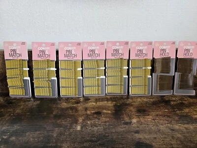 6 Conair Pin & Match Blend-In-Color Bobby Pins, Blonde, 90-pcs 2 Brown 60 Ct - Image 1 of 4