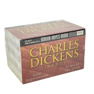 Charles Dickens Cassette Tape Set Great Expectations Tale of Two Cities Neu 1998 - Bild 1 von 4