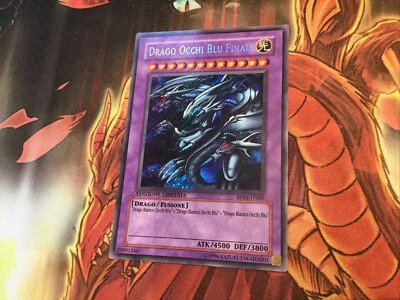 RP01-IT000 Blue Eyes Ultimate Dragon Secret Rare Limited Edition ITALIAN Yugioh - Image 1 of 4