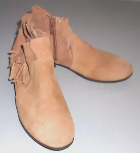 Minnetonka Damen Leder Stiefeletten mit Quasten und Reißverschluss 5,5M - Bild 1 von 6