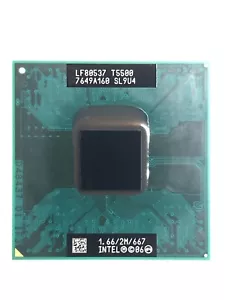 Intel Core 2 Duo CPU 1.66GHz / 2M / 667Mhz T5500 Mobile Processor SL9U4 LF80537 - Picture 1 of 2