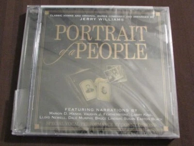 PORTRAIT OF A PEOPLE NEW CD CLASSIC HYMNS DONNY OSMOND JERRY WILLIAMS RELIGIOUS Foto 1 de 4