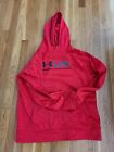 Under Armour UA Men's Red Loose Cold Gear Hoodie Sweatshirt Size M
