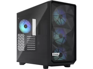 Fractal Design Meshify 2 Lite RGB Black ATX Flexible Light Tinted Tempered Glass - Picture 1 of 13