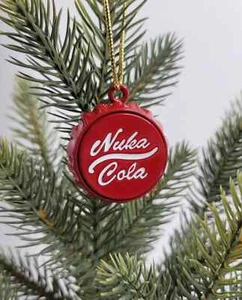 Fallout Nuka Cola Can Opener Christmas Ornament Holiday Video Game Collectible - Picture 1 of 3