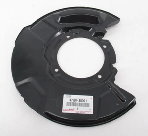 Genuine OEM Toyota 47704-35091 Left Front Brake Dust Shield - Picture 1 of 3