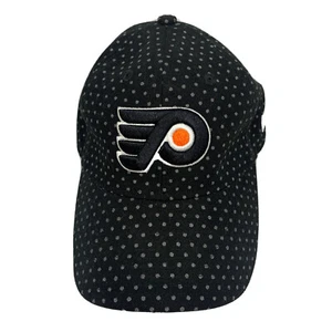 NHL Philadelphia Flyers Hockeykappe Mütze Damen gepunktete Druckknopflasche New Era neu mit Etikett - Bild 1 von 8