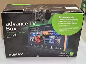 Humax advanceTV Box PVRready TC-4000C - 4K UHD, Complete Set - Picture 1 of 8