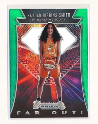SKYLAR DIGGINS-SMITH 2020 PANINI PRIZM WNBA FAR OUT PRIZMS GREEN #10 *STORM* - Image 1 of 2