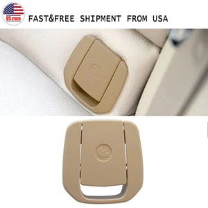 Beige Rear Child Seat Anchor Cover For BMW 1/3 Series X1 E84/E87/E90/F30/F35 NEW - Foto 1 di 7