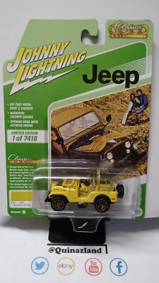 Johnny  Lightning Classics Gold Jeep CJ-5 jaune  (NG50) - Photo 1/2