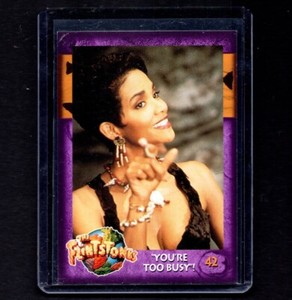 HALLE BERRY 1993 Dynamic Marketing THE FLINTSTONES Movie Card #42 Mint PSA