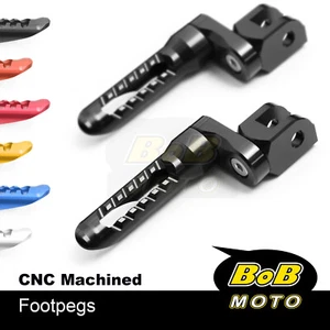 BOB Front Footpegs 25mm Lower For Ducati 749 998 996 998 999 Monster S2R S4R - Picture 1 of 10