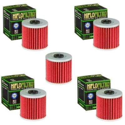 1987-2024 Kawasaki KLR650 Genuine HiFlo Oil Filter HF123 KLR 650 - Pack of 5 - Image 1 of 4