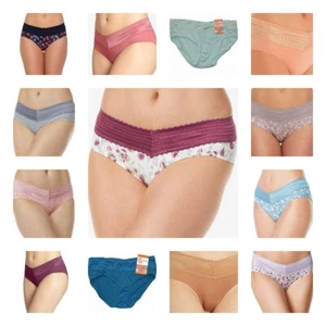 Warner's No Muffin Top Lace Trim Hipster 5609J 5 6 9 10 NWT - Picture 1 of 19