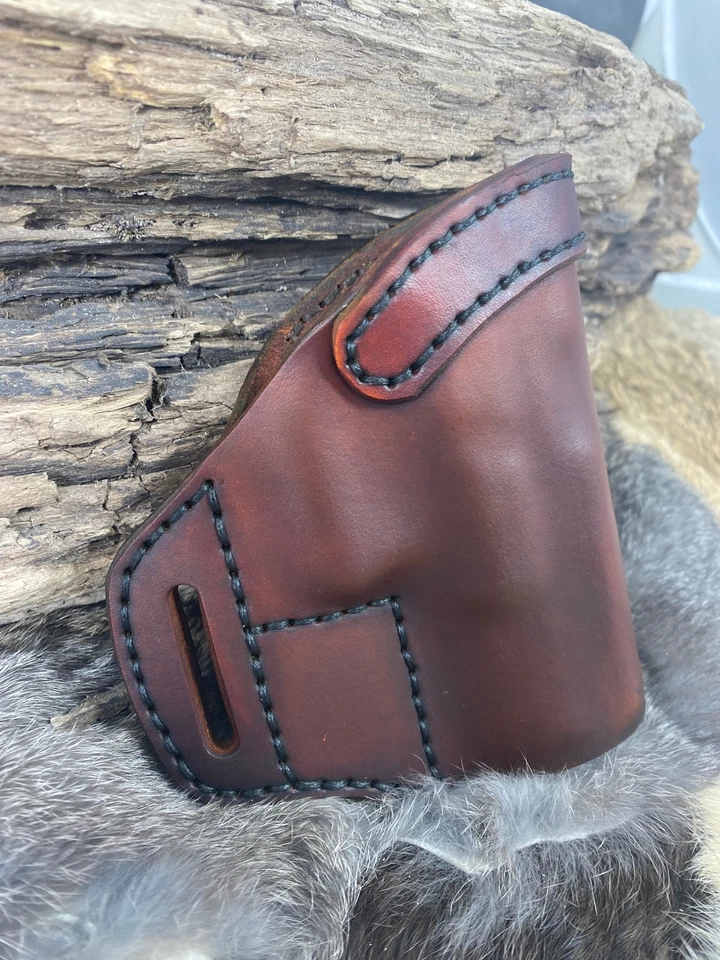 Avenger style leather holster fits Glock 19 - Image 1 of 4