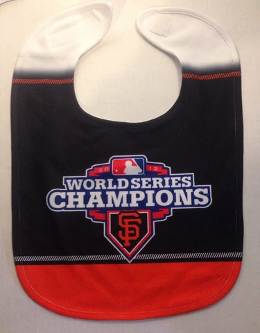 San Francisco Giants World Series 2012 Champions Baby Bib McArthur Towel&Sports Cover