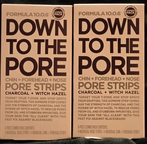 Formula 10.0.6 Down To The Pore Kinn + Stirn + Nase Porenstreifen 2 Boxen (16 Stück) - Bild 1 von 5