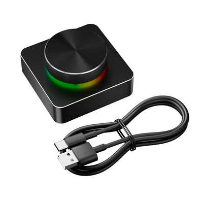 Manopola controllo volume USB altoparlante PC computer controller volume audio 2 modalità1631 - Immagine 1 di 4