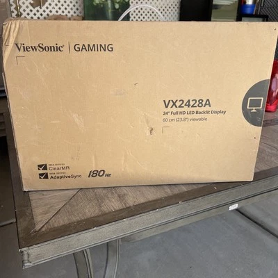 ViewSonic VX2428A 24 Inch 1080p 0.5ms 180Hz IPS Gaming Monitor with FreeSync, HD - Image 1 of 4