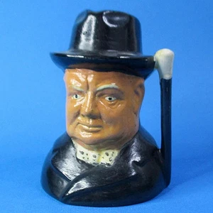 SylvaC ? Churchill - Vintage Character Jug - 11cm 4½" - Picture 1 of 6