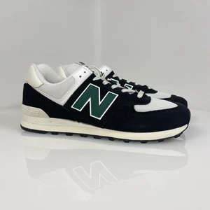 New Balance 574 schwarz marschgrün Turnschuhe Retro U574RBG Herren Größe 10,5 - Bild 1 von 7