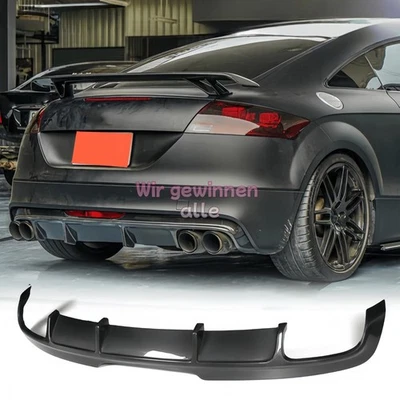 Carbon Diffusor Hinterer Diffusor Heckansatz Spoiler Für Audi Tts 08-14 Tt 13-14 - Bild 1 von 4