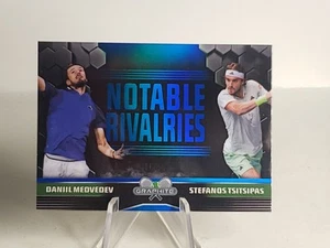Tenis Topps Grafito 2024 DANIIL MEDVEDEV TSITSIPAS Rivalidades Notables Azul/50 - Imagen 1 de 3