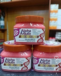 Alpha Arbutin Sugar Scrub - Picture 1 of 3