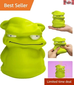 Adorables squishies monstres verts 4,7" - parfaits anti-stress et cadeaux de vacances - Photo 1 sur 10