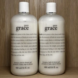 Champú, gel de baño y ducha Philosophy PURE GRACE 2x 16 fl oz = 32 fl oz - Imagen 1 de 3