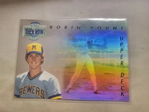 1993 Upper Deck Baseball Robin Yount Holo Then & Now # TN15 Milwaukee Brewers - Picture 1 of 2
