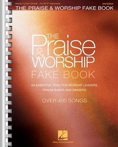 Praise & Worship Fake Book 2nd C Piano Guitar 400 Songs Christian Sheet Music - Picture 1 of 1