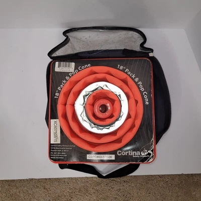 Cortina 18" Colapsible Safety Cone - Image 1 of 3